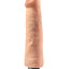 Real Feel Lifelike Toyz No. 9 Realistic Vibrating Dildo - Vanilla - 9in