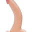 Real Skin All American Whoppers Dildo with Balls - Flesh/Vanilla - 8in