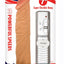 Real Skin All American Whoppers Vibrating Dildo - Vanilla - 7in