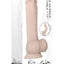 Real Supple Poseable Dildo with Balls - Vanilla - 7.75in