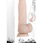 Real Supple Poseable Dildo with Balls