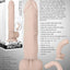 Real Supple Poseable Dildo with Balls