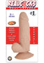 Realcocks Dual Layered #1 Bendable Dildo - Vanilla - 5.5in