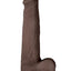 Realcocks Dual Layered #3 Bendable Dildo - Brown/Chocolate - 7.5in