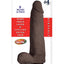 Realcocks Dual Layered #4 Bendable Thick Dildo - Brown/Chocolate - 8in