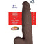 Realcocks Dual Layered #7 Bendable Dildo - Brown/Chocolate - 8.5in