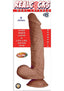 Realcocks Dual Layered #8 Bendable Dildo - Brown/Caramel - 9in