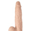 Realcocks Dual Layered #9 Bendable Thick Dildo - Vanilla - 9in