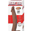 Realcocks Dual Layered Bendable Dildo - Chocolate - 10in