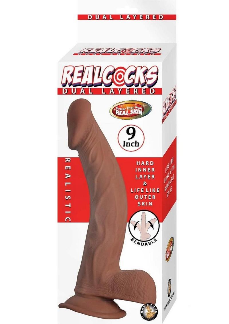 Realcocks Dual Layered Bendable Dildo