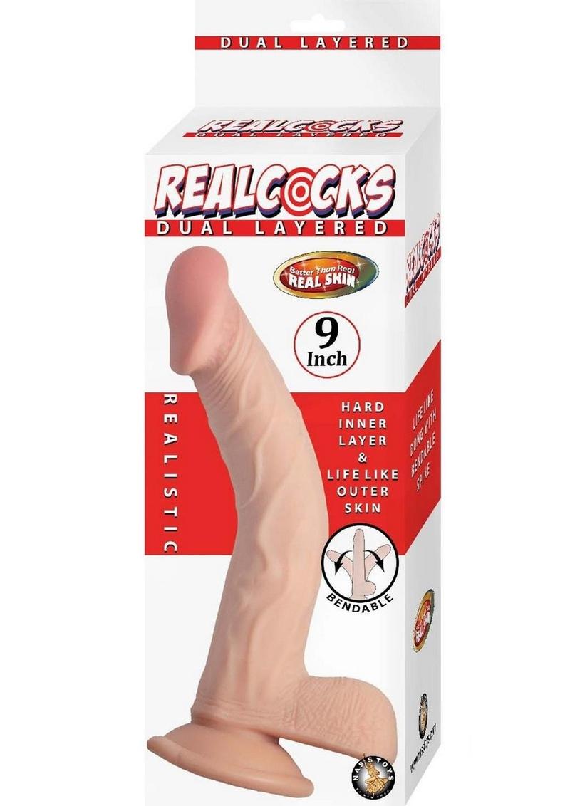 Realcocks Dual Layered Bendable Dildo