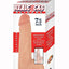 Realcocks Sliders Dildo with Balls - Vanilla - 7.5in