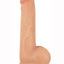 Realcocks Sliders Dildo with Balls - Vanilla - 7.5in