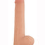 Realcocks Sliders Dildo with Balls - Vanilla - 8in