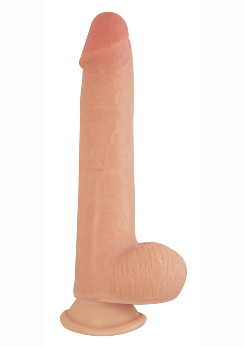 Realcocks Sliders Dildo with Balls - Vanilla - 8in