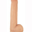 Realcocks Sliders Dildo with Balls - Vanilla - 9in