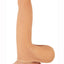Realcocks Sliders Uncircumsized Dildo with Balls - Vanilla - 6in