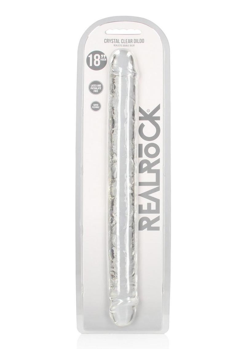 Realrock Crystal Clear Double Dong