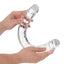 Realrock Crystal Clear Double Dong - Clear - 18in