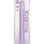 Realrock Crystal Clear Double Dong - Purple - 18in