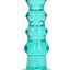 Realrock Curvy Dildo Or Butt Plug - Turquoise - 5.5in