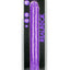 Realrock Double Dong Glow In The Dark Dildo - Purple - 15in