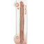Realrock Skin Realistic Double Dildo - Caramel - 18in