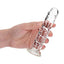 Realrock Skin Realistic Striaght Dildo Without Balls - Clear - 6in