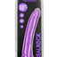 Realrock Slim Glow In The Dark Dildo with Suction Cup - Glow In The Dark/Purple - 10in