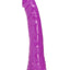 Realrock Slim Glow In The Dark Dildo with Suction Cup - Glow In The Dark/Purple - 6in