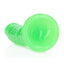 Realrock Slim Glow In The Dark Dildo with Suction Cup