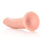 Realrock Slim Realistic Dildo with Suction Cup - Vanilla - 6in