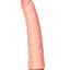 Realrock Slim Realistic Dildo with Suction Cup - Vanilla - 7in