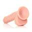 Realrock Straight Realistic Dildo with Balls and Suction Cup