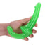 Realrock Strapless Strap-On Glow In The Dark Dildo - Green - 6in