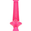Realrock Strapless Strap-On Glow In The Dark Dildo - Pink - 6in