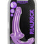 Realrock Strapless Strap-On Glow In The Dark Dildo - Purple - 6in