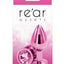 Rear Assets Aluminum Anal Plug - Metal/Pink - Medium