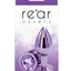 Rear Assets Aluminum Anal Plug - Metal/Purple - Medium