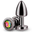 Rear Assets Aluminum Anal Plug - Petite
