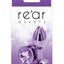Rear Assets Aluminum Anal Plug - Metal/Purple - Small