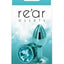 Rear Assets Aluminum Anal Plug - Metal/Teal - Small