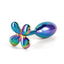 Rear Assets Clover Aluminum Anal Plug - Multicolor