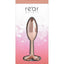 Rear Assets Clover Aluminum Anal Plug - Rose Gold