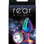 Rear Assets Multicolor Anal Plug - Clear/Multicolor - Small