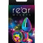 Rear Assets Multicolor Anal Plug - Multicolor/Rainbow - Small