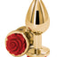 Rear Assets Rose Aluminum Anal Plug