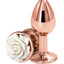Rear Assets Rose Aluminum Anal Plug