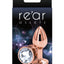 Rear Assets Rose Gold Anal Plug - Clear/Rose Gold - Small