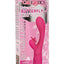 Rechargeable Butterfly Kiss Flutter Silicone Massager - Pink